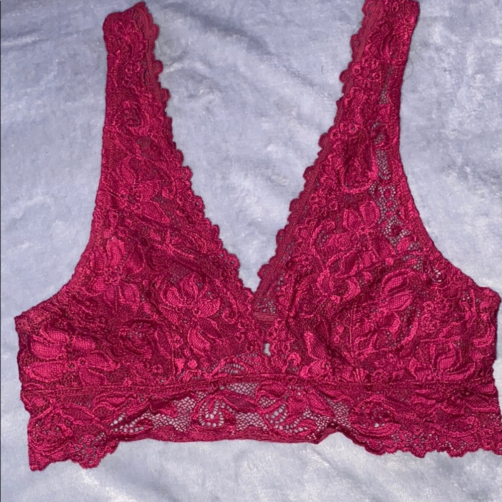 Burgundy Bralette